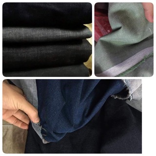 Vải jean các tông màu