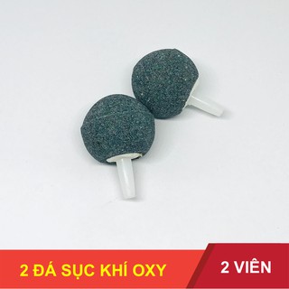 2 đá sục khí oxy - đá sủi oxy cho bể cá cao cấp dùng cho máy sủi oxy, máy sục khí - LK0116