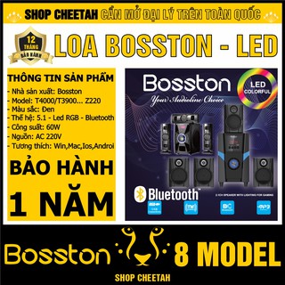 Loa vi tính 5.1/2.1 Bosston T4000/T3900/T3800/T3700/T3600/T1800 – Bluetooth –  Led RGB – Chính Hãng – Tích hợp USB