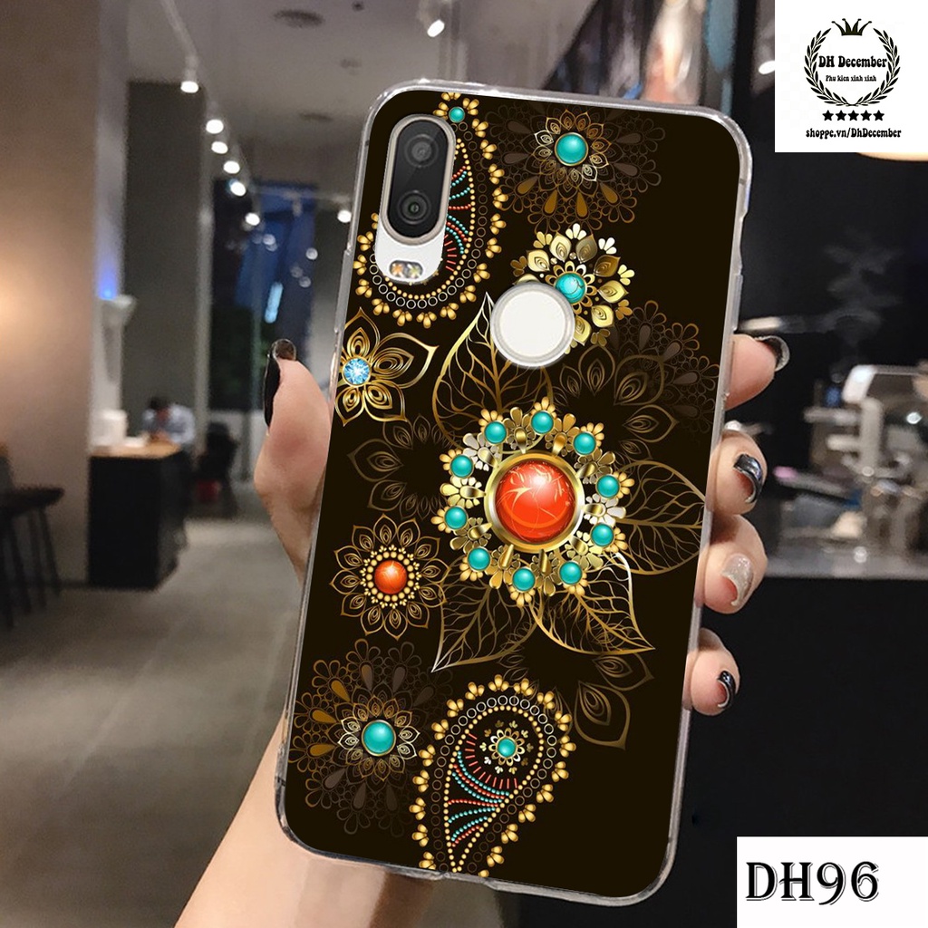 Ốp lưng Vsmart ACTIVE 3 in hình hoa tinh tế , mới mẻ DH DECEMBER