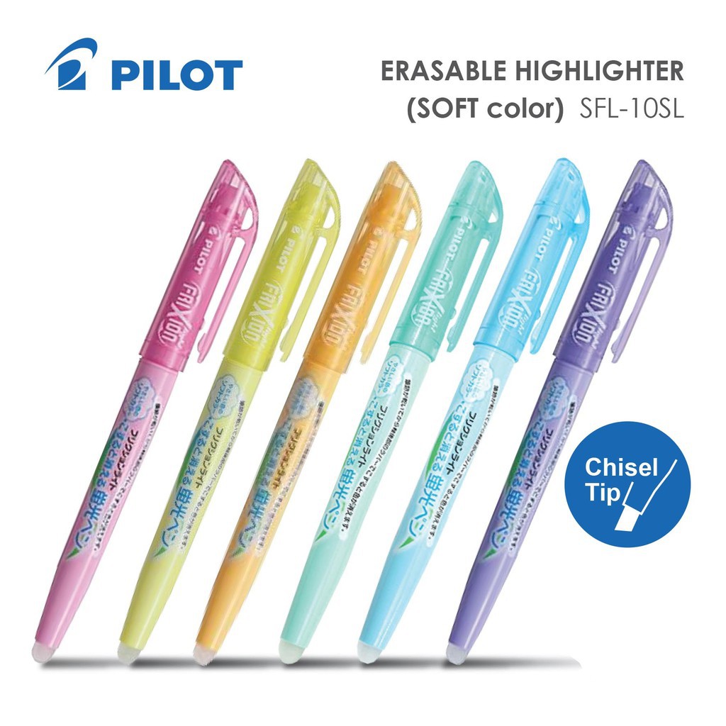 Set 6 Bút highlight xóa được Frixion light