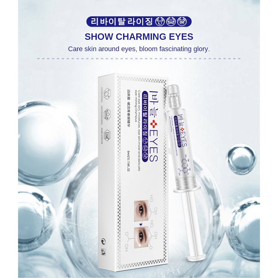 [Hàng mới về] Tinh chất acid hyaluronic collagen BIOAQUA dưỡng ẩm mắt chống lão hóa | BigBuy360 - bigbuy360.vn