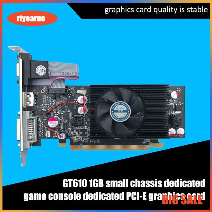 Thẻ ghi hình đồ họa GT610 1GB hỗ trợ PCI Express-2.0 X8 | BigBuy360 - bigbuy360.vn