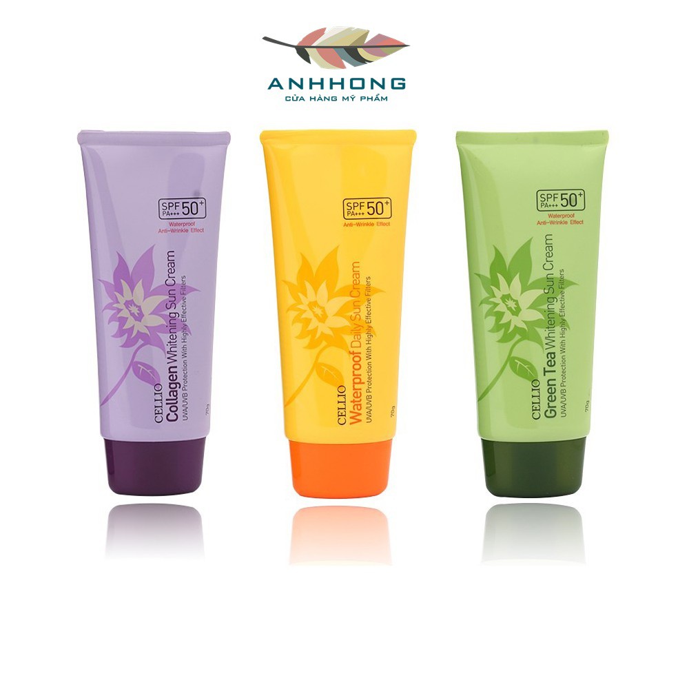 KEM CHỐNG NẮNG CELLIO SPF 50 PA++