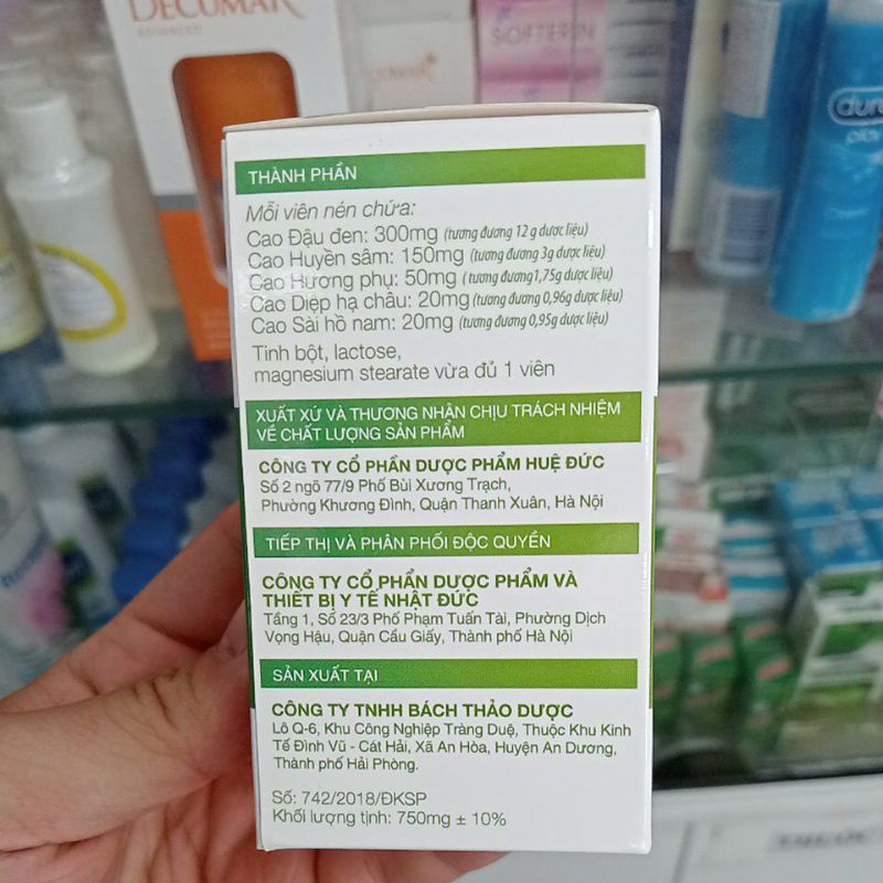 ✅ [Chính Hãng] Giáng Hoả Sinh Tân hỗ trợ giảm các triệu chứng bốc hoả, khô dịch âm đạo rối loạn kinh nguyệt của phụ nữ.