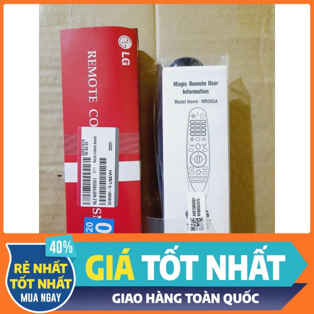 Remote Điều khiển tivi LG giọng nói 2020 MR20GA các dòng tivi LG 2017,2018,2019,2020- Hàng mới chính hãng Fullbox LG