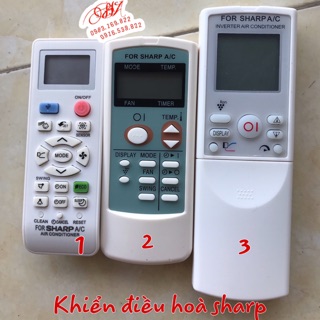 Khiển điều hoà máy sharp(tốt)