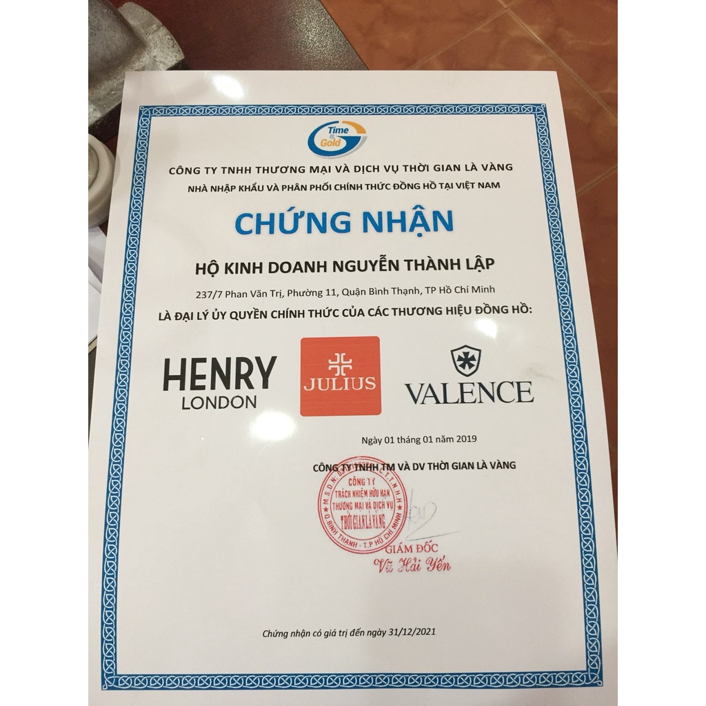 Đồng Hồ Julius JA-770B Hàn Quốc Dây Thép