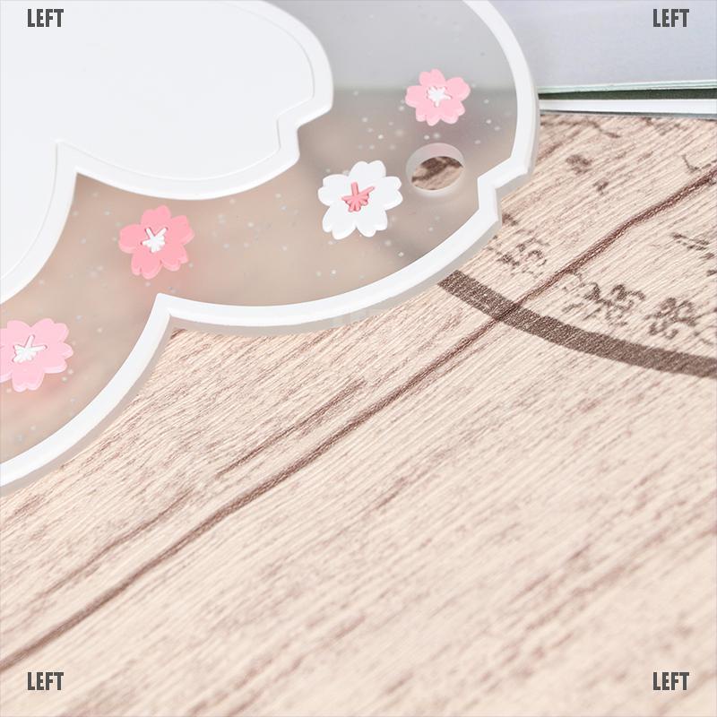 Đế Lót Ly Cách Nhiệt Chống Trượt Hình Hoa Anh Đào Xinh Xắn