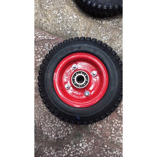 1 bánh xe cao su đặc vành thép 20cm( 250-4)(1bánh)