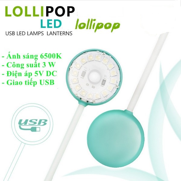 Đèn LED 3W cho bể cá, thủy sinh hình tròn