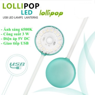 Đèn LED 3W cho bể cá, thủy sinh hình tròn