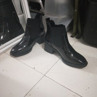 (Order) Ankle Boots da màu đen cực chất - ảnh thật cuối