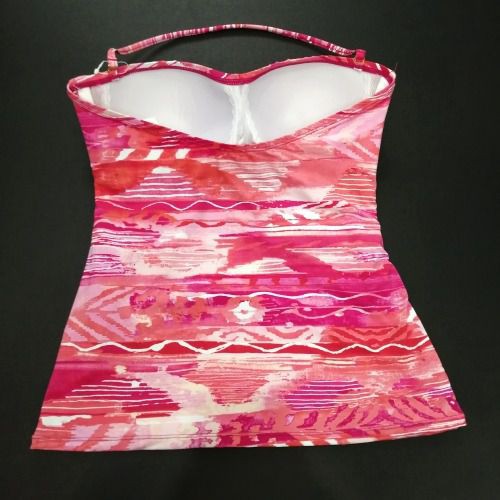 Đồ bơi nữ Lauren cổ yếm hồng pha cam LR80D85 ( TH8951 ) | BigBuy360 - bigbuy360.vn