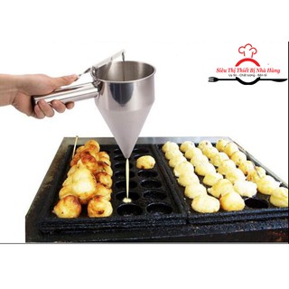 Phễu rót bột làm bánh inox