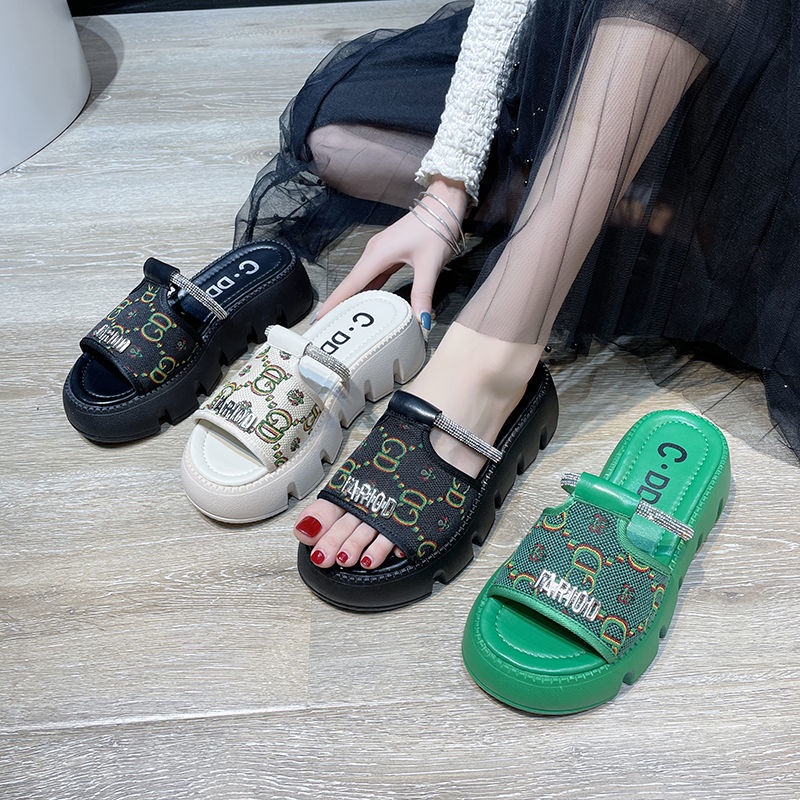Giày Sandal Thể Thao Đế Dày Mềm Thời Trang
