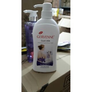 Gervenne - Sữa tắm trắng da hương hoa lily Tím 450g 