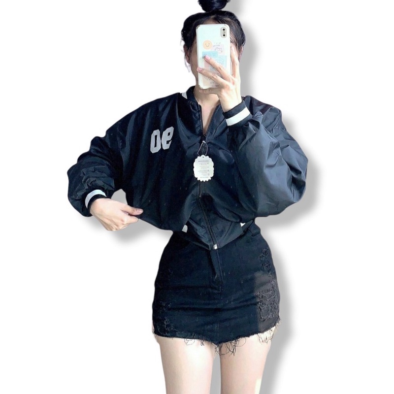 Áo Khoác Bomber Nữ 09 Chữ Lưng Siêu HOT - ĐĂNG QUANG CLOTHER