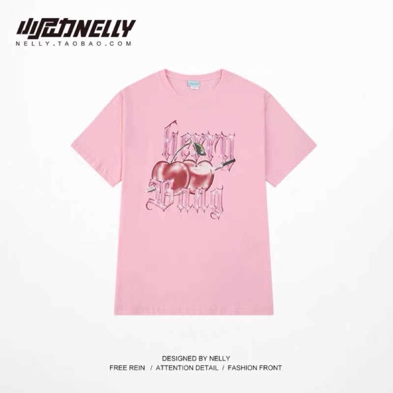 Áo phông nelly heybig sale (có sẵn) 2 táo đỏ