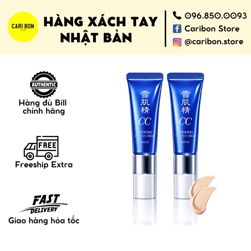 Kem trang điểm CC Kose Sekkisei Cream SPF50+ PA++++