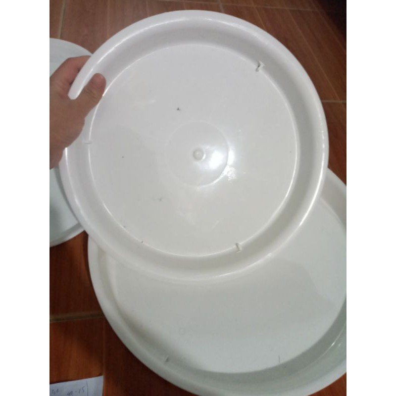 Đĩa nhựa cao cấp lót đáy chậu trồng cây đường kính 27cm
