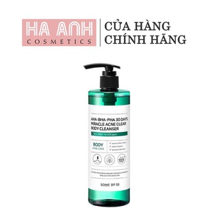 Sữa Tắm Some By Mi AHA-BHA-PHA 30 Days Miracle Acne Clear Body Cleanser 400g