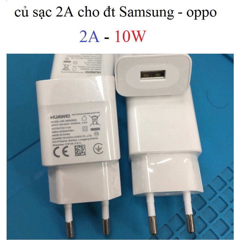 Cốc sạc điện thoại 5v-2a (10W) HW-050200E02
