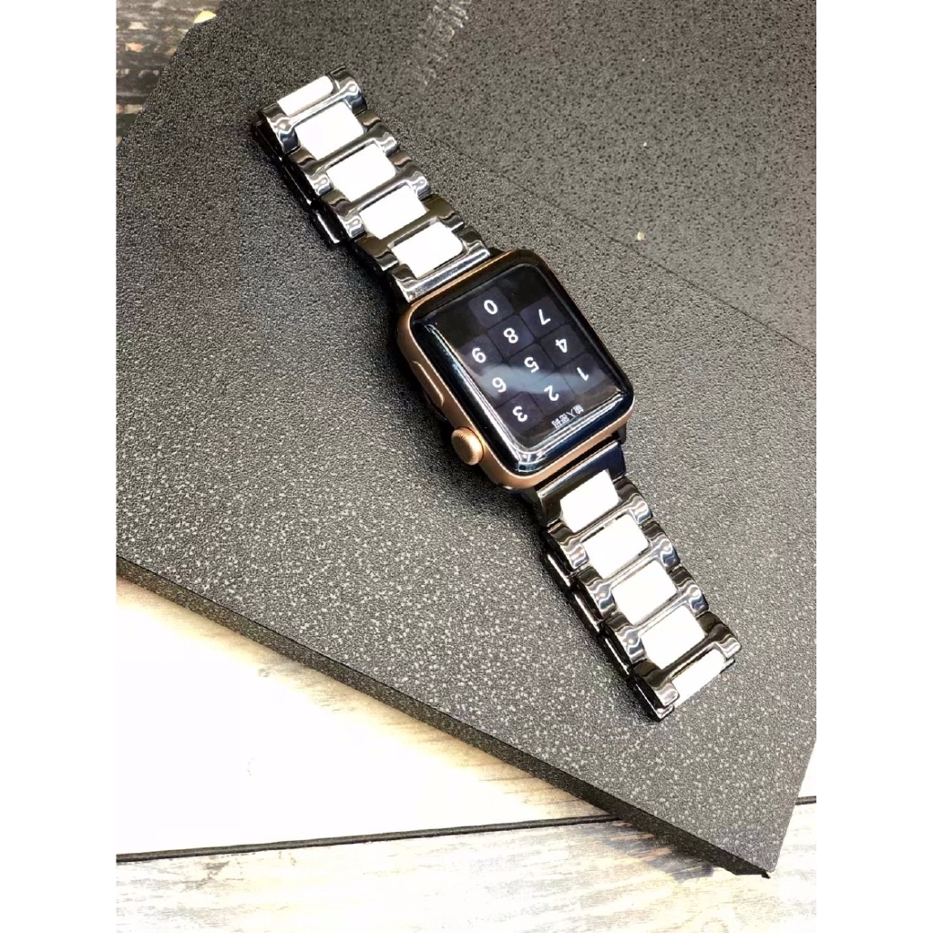 【Apple Watch Strap】Dây đeo bằng gốm cho đồng hồ thông minh Apple Watch Series 1 2 3 4 5 6 se 38mm 42mm 40mm 44mm