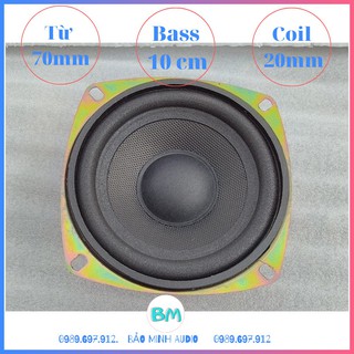 LOA VI TÍNH 10CM SIÊU CHẤT - BASS 10 VI TÍNH - B10VT