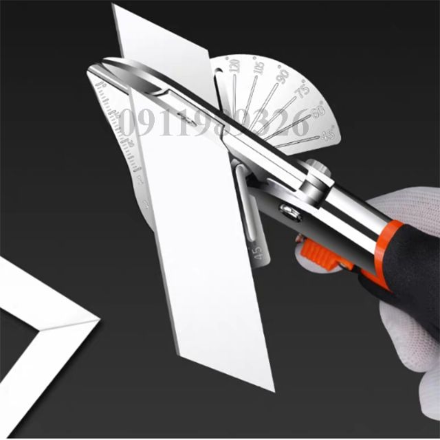 Kéo cắt góc đa năng ❤️FREESHIP❤️ Kéo cắt góc nẹp điện có thể điều chỉnh góc tặng kèm 3 lưỡi kéo