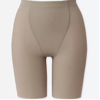 Quần gen bụng UNIQLO Body Shaper - Việt Nam (Size L) #Màu Kaki
