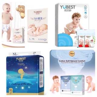 Bỉm Yubest Gold /Night/ Angel/ Natural Tã Dán/Quần Đủ Size S90/ M84/L78/XL72/XXL66/XXXL66 Nội Địa Cao Cấp