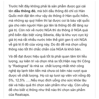 dầu thông Cedar nga
