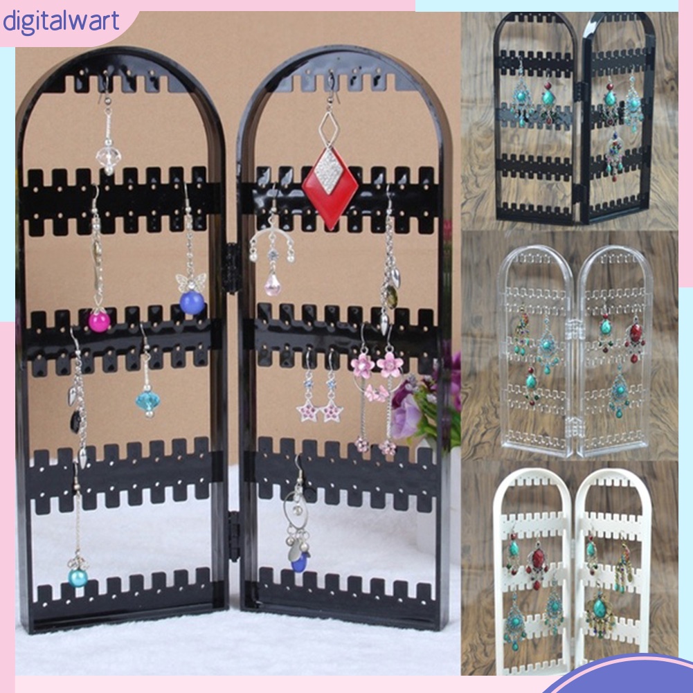 Giá Đỡ Trưng Bày Bông Tai 120 Lỗ Gấp Gọn Tiện Dụng