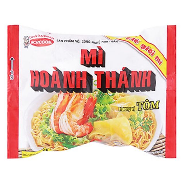 Mì Hoành Thánh Tôm Vina Acecook Gói 76g