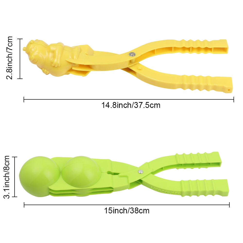 Dụng cụ kẹp tạo quả bóng tuyết dụng cụ làm người tuyết đồ chơi cho trẻ em
