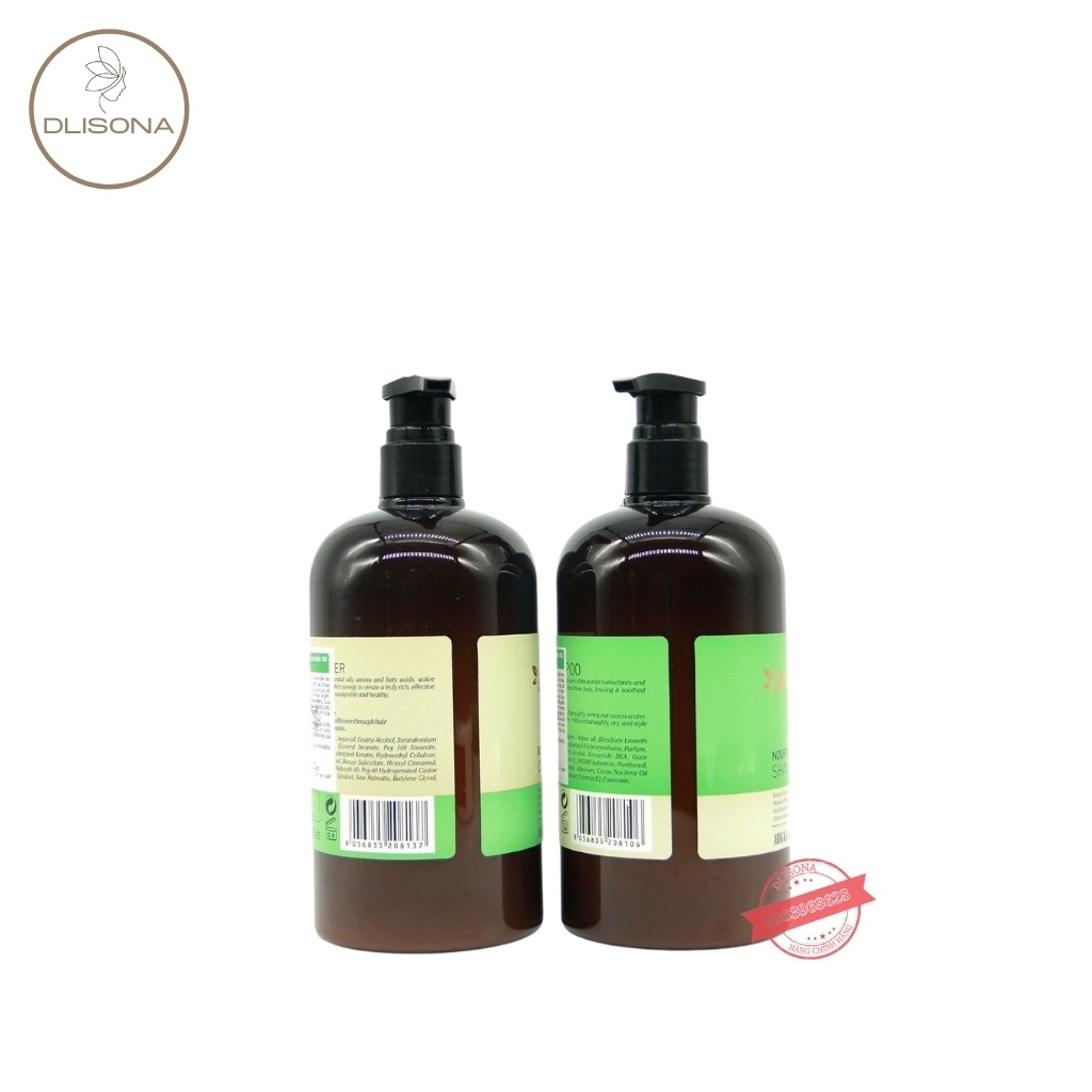 Cặp dầu gội xả Paulla chính hãng tái tạo và phục hồi tế bào mầm tóc 750ml