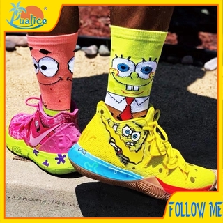 High Socks Have Just Printed The Film Cartoon Spongebob for The Most Beautiful Male and Female