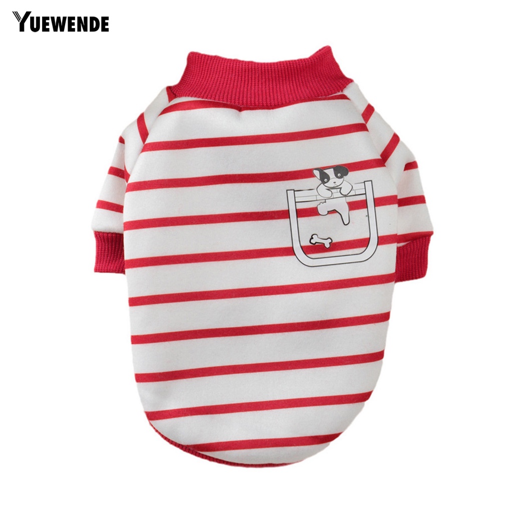 [Yue.z] Áo Sweatshirt Mùa Đông Thoải Mái Màu Sắc Tương Phản Cho Thú Cưng