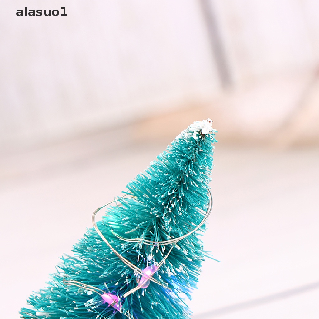 1 Mô Hình Cây Thông Giáng Sinh Phát Sáng Diy Kích Thước 1 / 12 Trang Trí Nhà Búp Bê