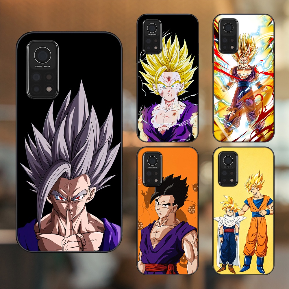 Ốp lưng Xiaomi Mi 10T Pro 5G viền đen in hình Gohan Dragon Ball