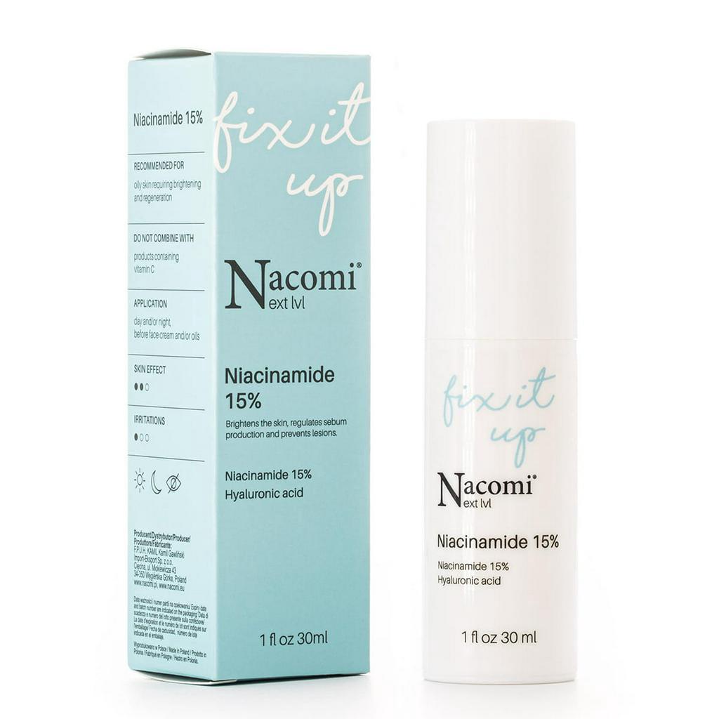 Serum Nacomi Niacinamide 15% 20% Giảm Mụn Sáng Da
