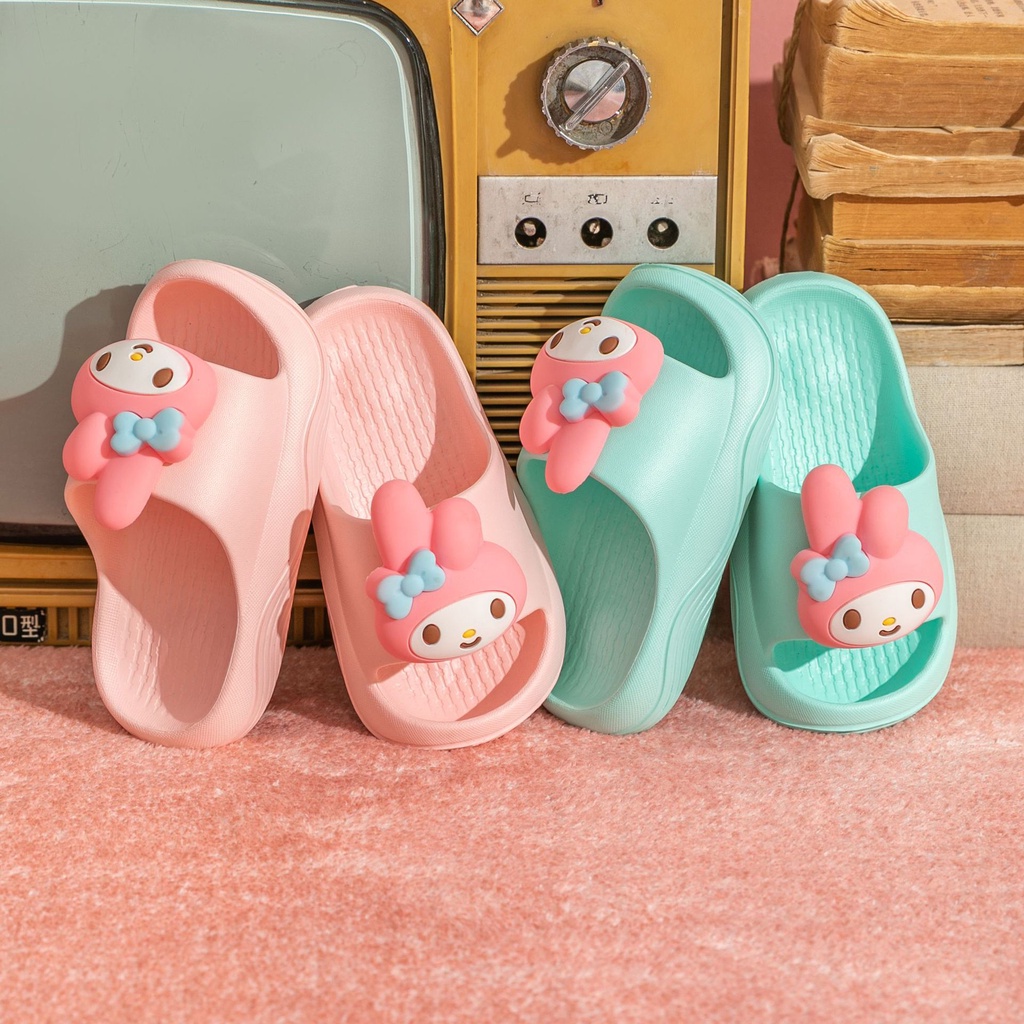 Dép Đi Trong Nhà Hình Hello Kitty Dễ Thương Cho Bé Gái kt1