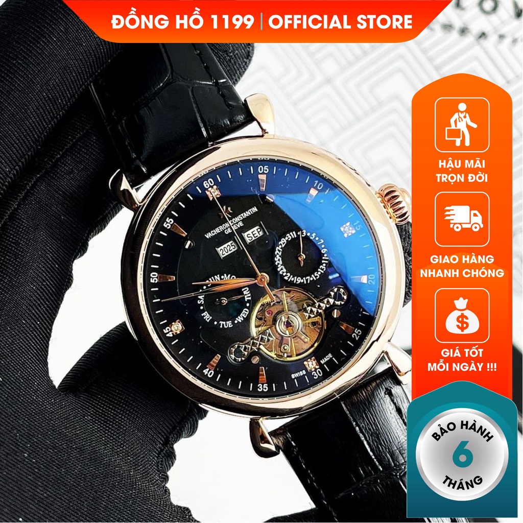 [QUÀ TẶNG] Đồng hồ cơ - Đồng Hồ Dây Da Bền Bỉ Tinh Tế Sang Trọng Bậc Nhất Bảo Hành 6 Tháng 2305.FV - 1199 Watches | BigBuy360 - bigbuy360.vn