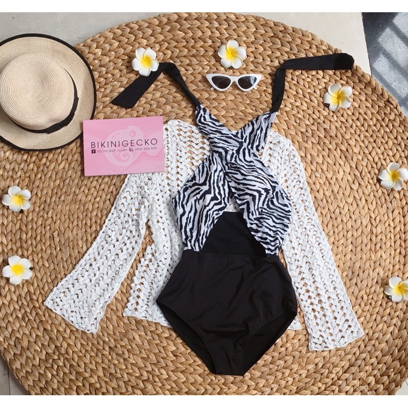 Bikini Đồ Bơi 2 Mảnh Tam Giác Sọc Ng.ựa GK0205 (Ảnh Thật) | BigBuy360 - bigbuy360.vn