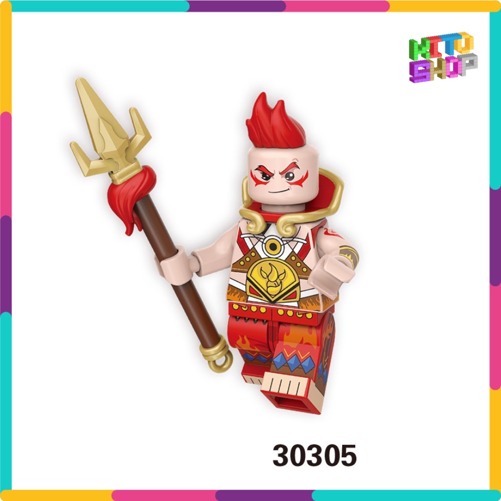 Đồ Chơi Lắp Lắp Ráp Minifigures Tây Du Ký Tôn Ngộ Không Mô Hình Nhân Vật Phim Truyện 3030A