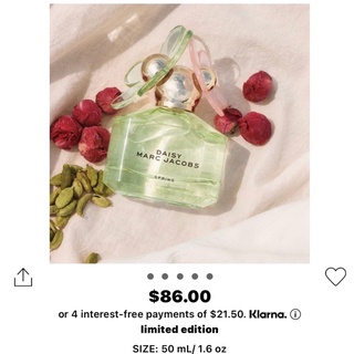 [SALE 50%] Nước hoa Marc Jacobs Daisy Spring Eau de Toilette fullsize 75ml