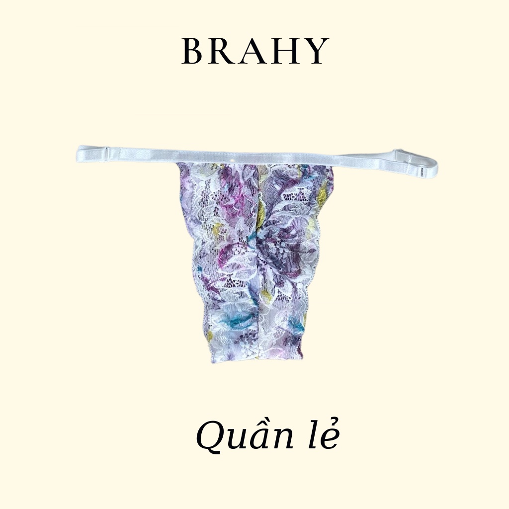 Đồ lót nữ sexy vải ren cao cấp hàng thiết kế có giới hạn BRAHY 011