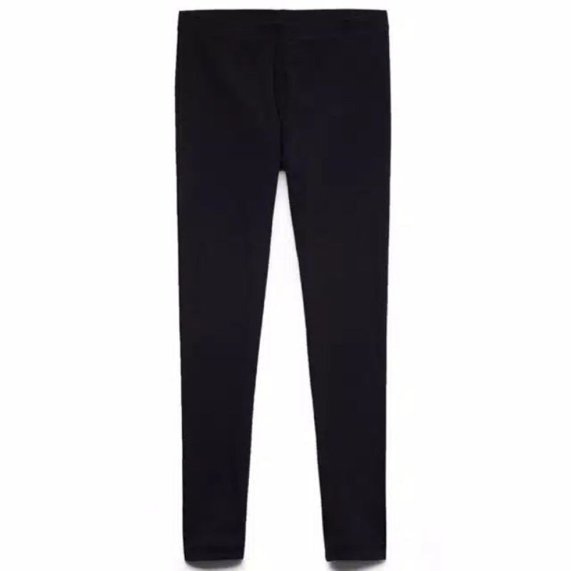 FOREVER 21 Quần Legging Dày Màu Đen Cho Nữ 21 F21