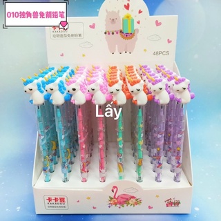 Bút chì khúc hình unicorn